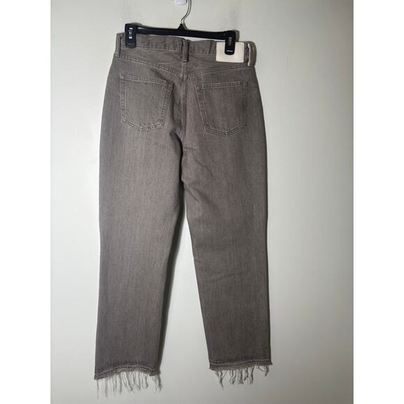 Moussy Vintage Brownish Gray Button Fly Straight Leg Jeans Sz 27 - Picture 2 of 3